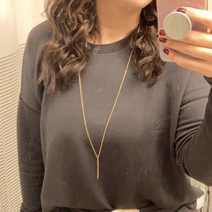 Long Gold Gorjana Necklace